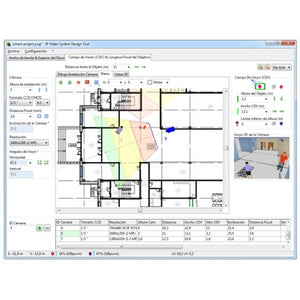 IP Video System Design BASIC Tool / Software de Diseño para el Sistema de Vídeo IP / Hasta 16 Cámaras por Proyecto