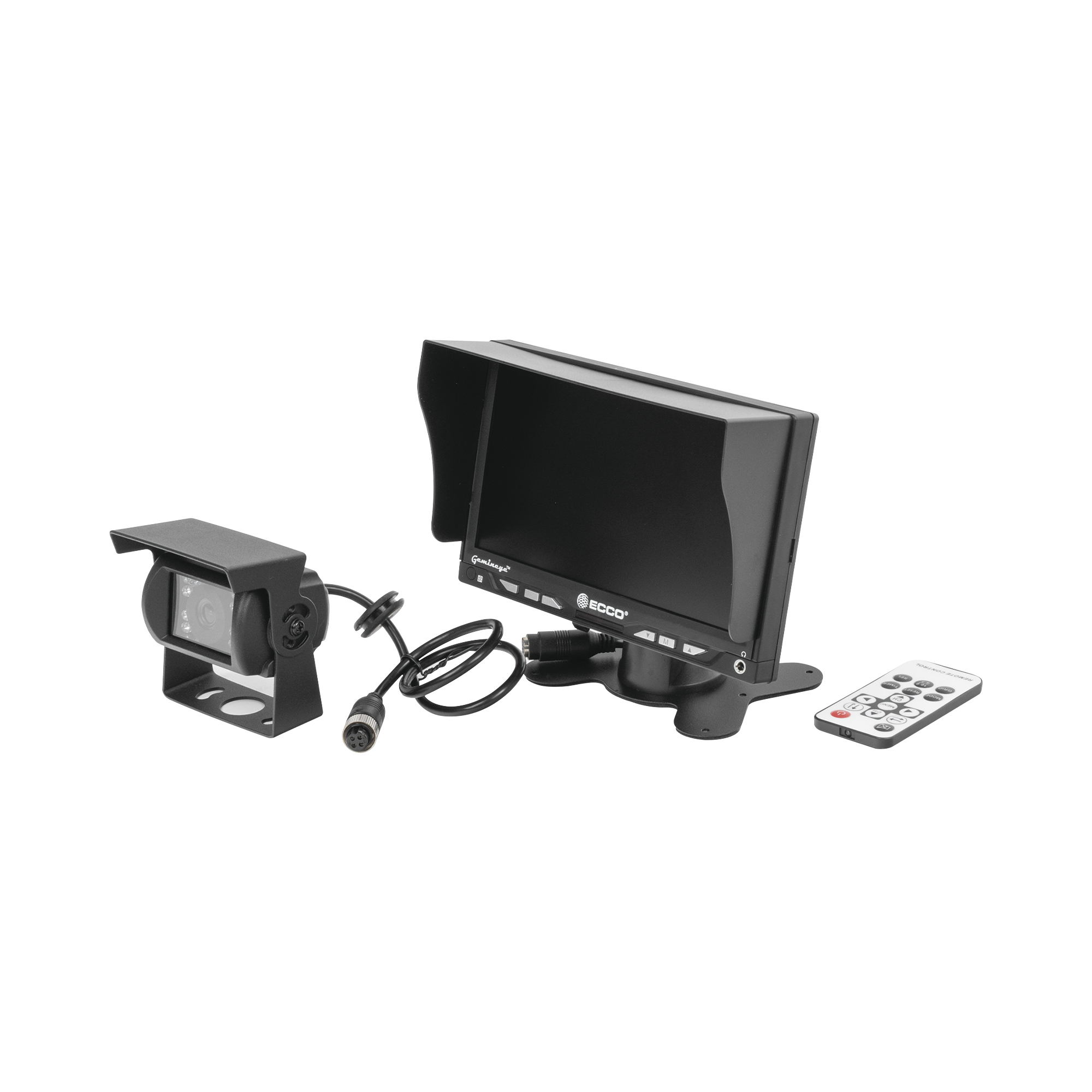 Kit de sistema de reversa con monitor y cámara para Montacargas y Vehículos