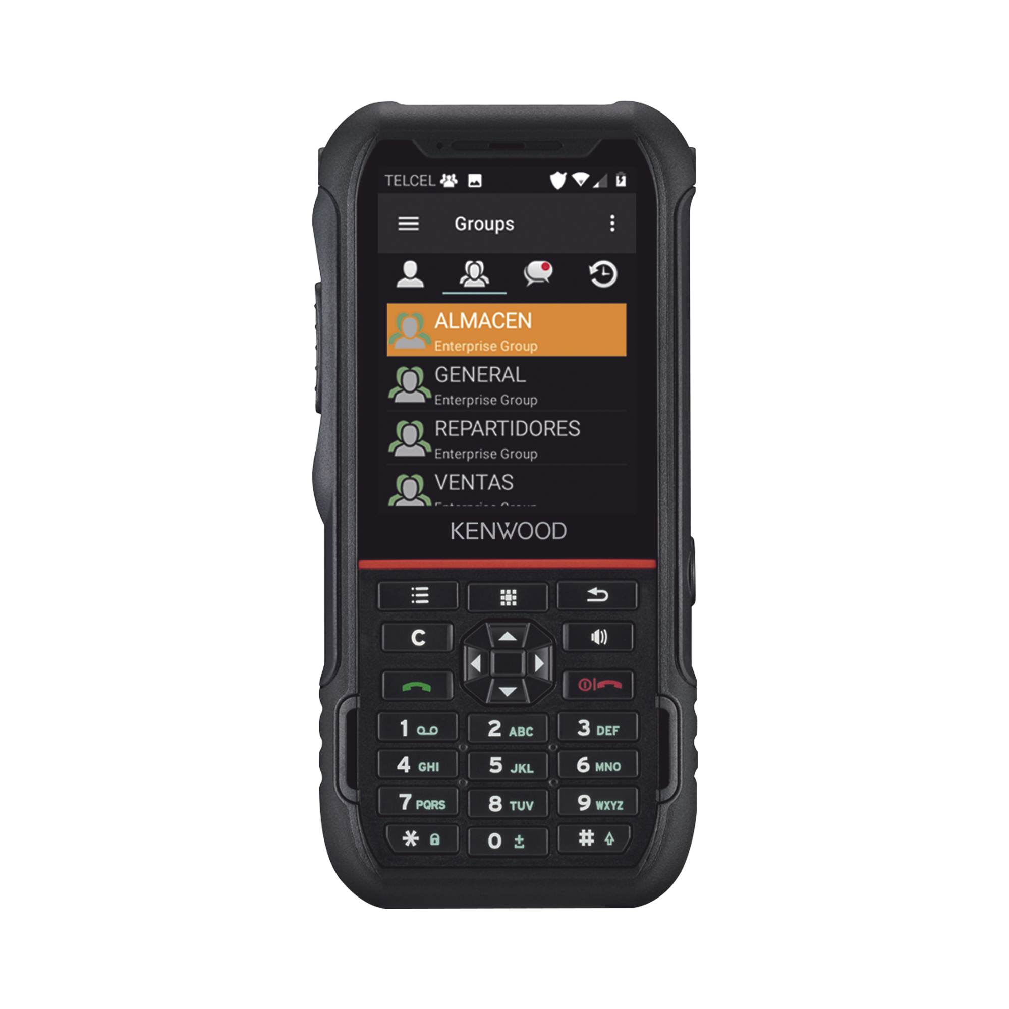 Kit de Smartphone con PTT, MIL-STD-810, 4G/LTE, WiFi, GPS, Bluetooth, IP68, Gorilla Glass 1, Intrínseco, Incluye Licencia NXRADIO y SIM TELCEL