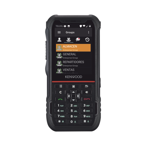 Kit de Smartphone con PTT, MIL-STD-810, 4G/LTE, WiFi, GPS, Bluetooth, IP68, Gorilla Glass 1, Intrínseco, Incluye Licencia NXRADIO y SIM TELCEL