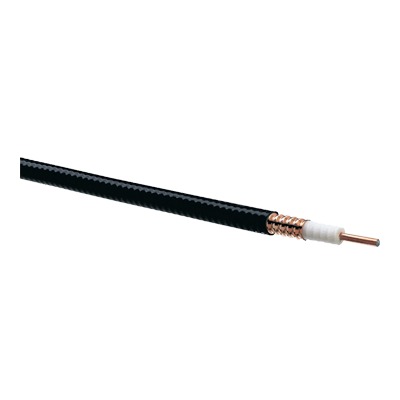 Bobina de 500 Metros de Cable coaxial Heliax de 1/2", cobre corrugado, blindado, 50 ohms