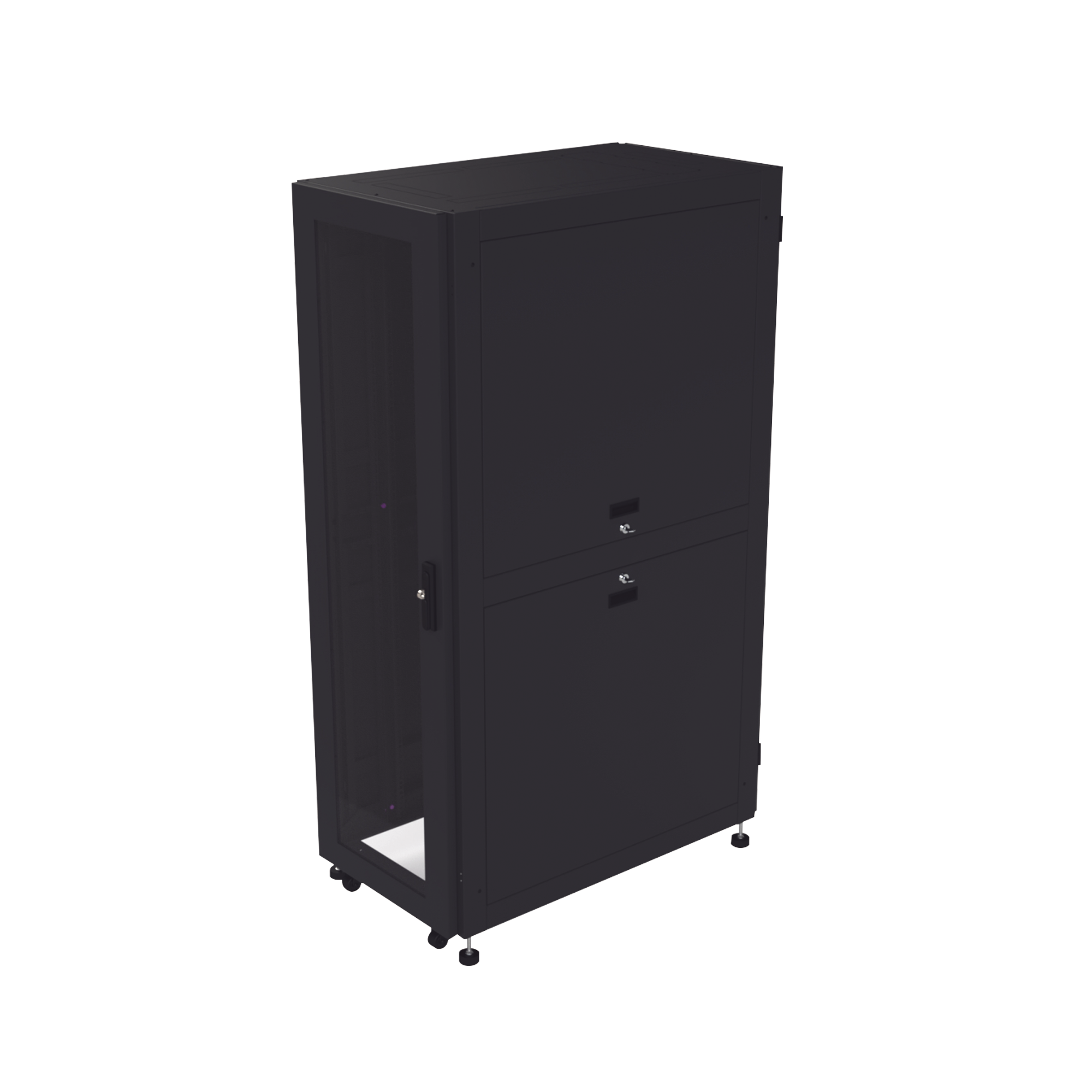 Gabinete Profesional para Telecomunicaciones de 37UR, 600 mm de Ancho x 1000 mm de Profundidad.