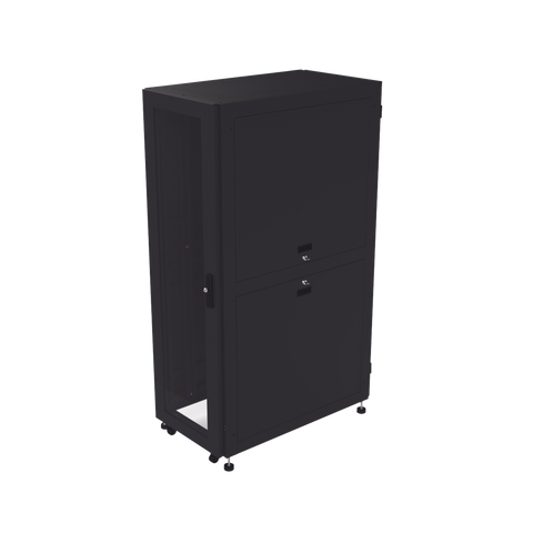 Gabinete Profesional para Telecomunicaciones de 37UR, 600 mm de Ancho x 1000 mm de Profundidad.