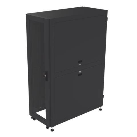 Gabinete Profesional para Telecomunicaciones de 37UR, 600 mm de Ancho x 1200 mm de Profundidad.