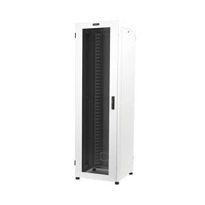 Gabinete Profesional para Telecomunicaciones de 45UR, 600 mm Ancho x 600 mm Profundidad, Color Blanco