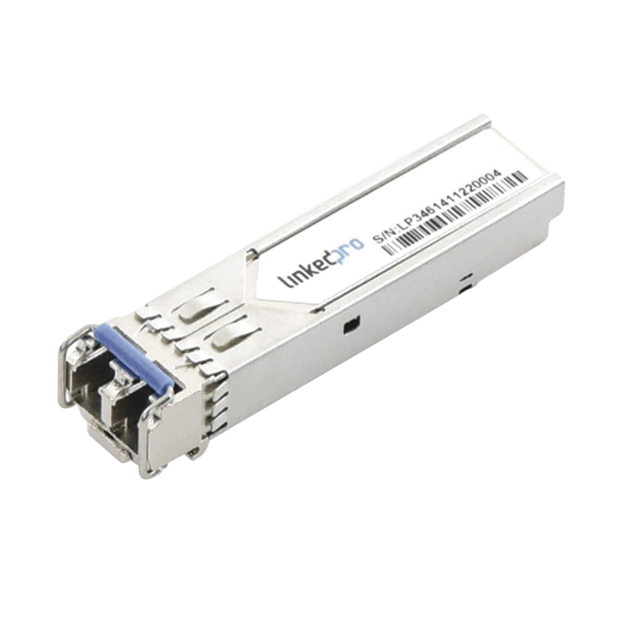 Transceptor Industrial SFP+ (Mini-Gbic) / Multimodo / 10 Gbps de velocidad / Conectores LC Dúplex / Hasta 550 km de Distancia