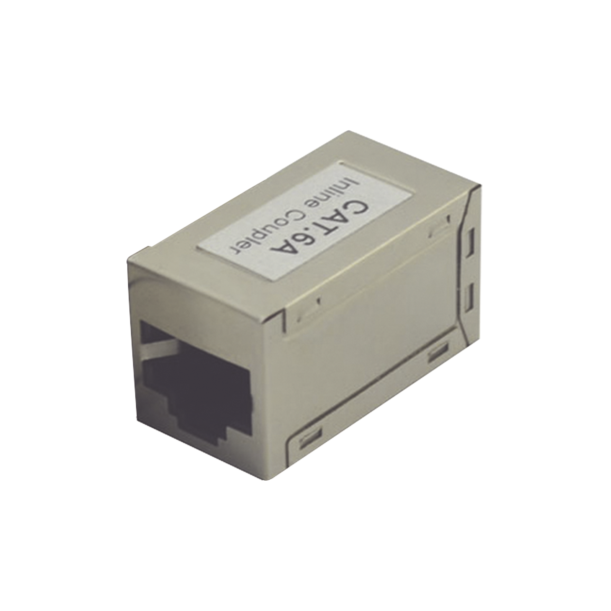 Acoplador STP Cat6A hembra RJ45 a RJ45 hembra