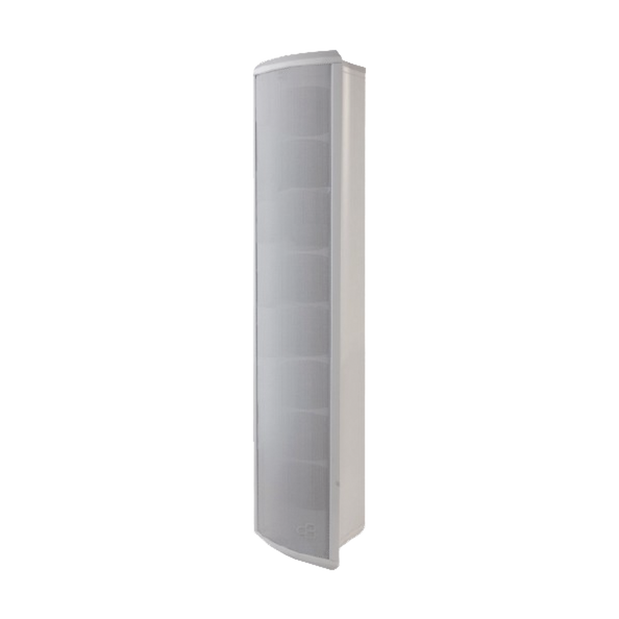 Altavoz Tipo Columna para Exterior, Configurable a 80, 40, 20 o 10 Watts, Color Blanco, Fabricado en Aluminio