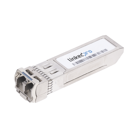 Transceptor SFP+ (Mini-Gbic) / Monomodo / 10 Gbps de velocidad / Conectores LC Dúplex / Hasta 40 km de Distancia