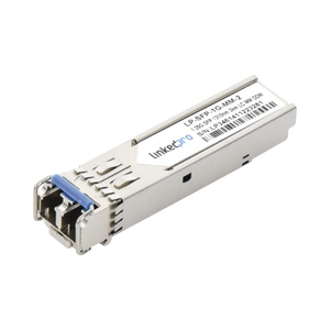 Transceptor SFP (Mini-Gbic) / Multimodo / 1.25 Gbps de velocidad / Conectores LC Dúplex / Hasta 2 km de Distancia