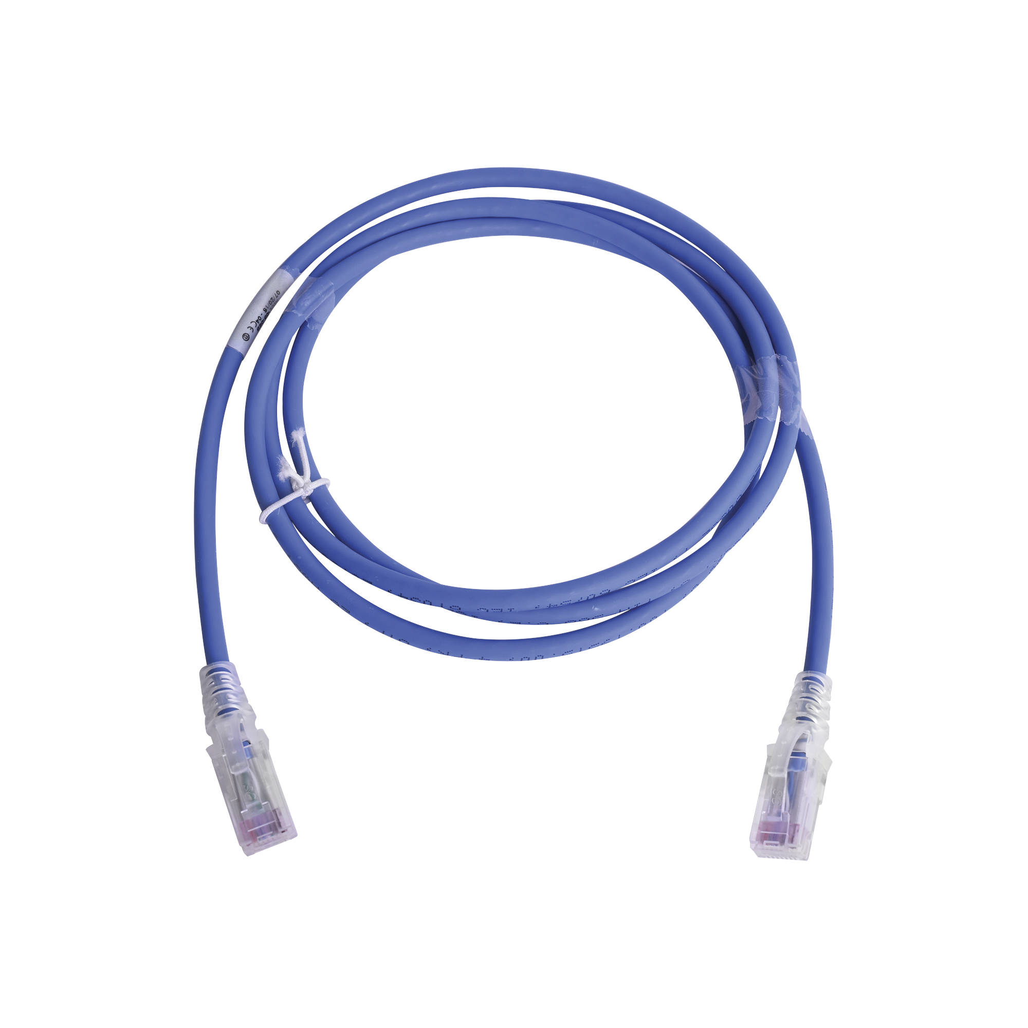 Patch Cord MC6 Modular Cat6 UTP, CM/LS0H, 5ft, Color Azul