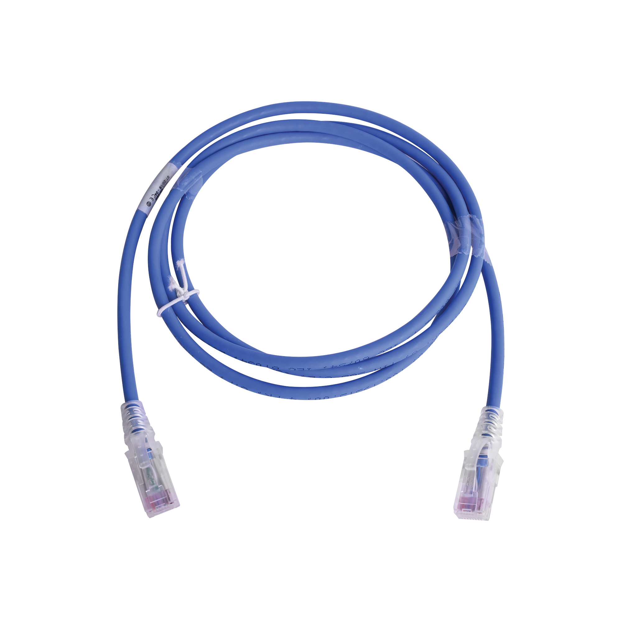 Patch Cord MC6 Modular Cat6 UTP, CM/LS0H, 5ft, Color Azul, Versión Bulk (Sin Empaque Individual)