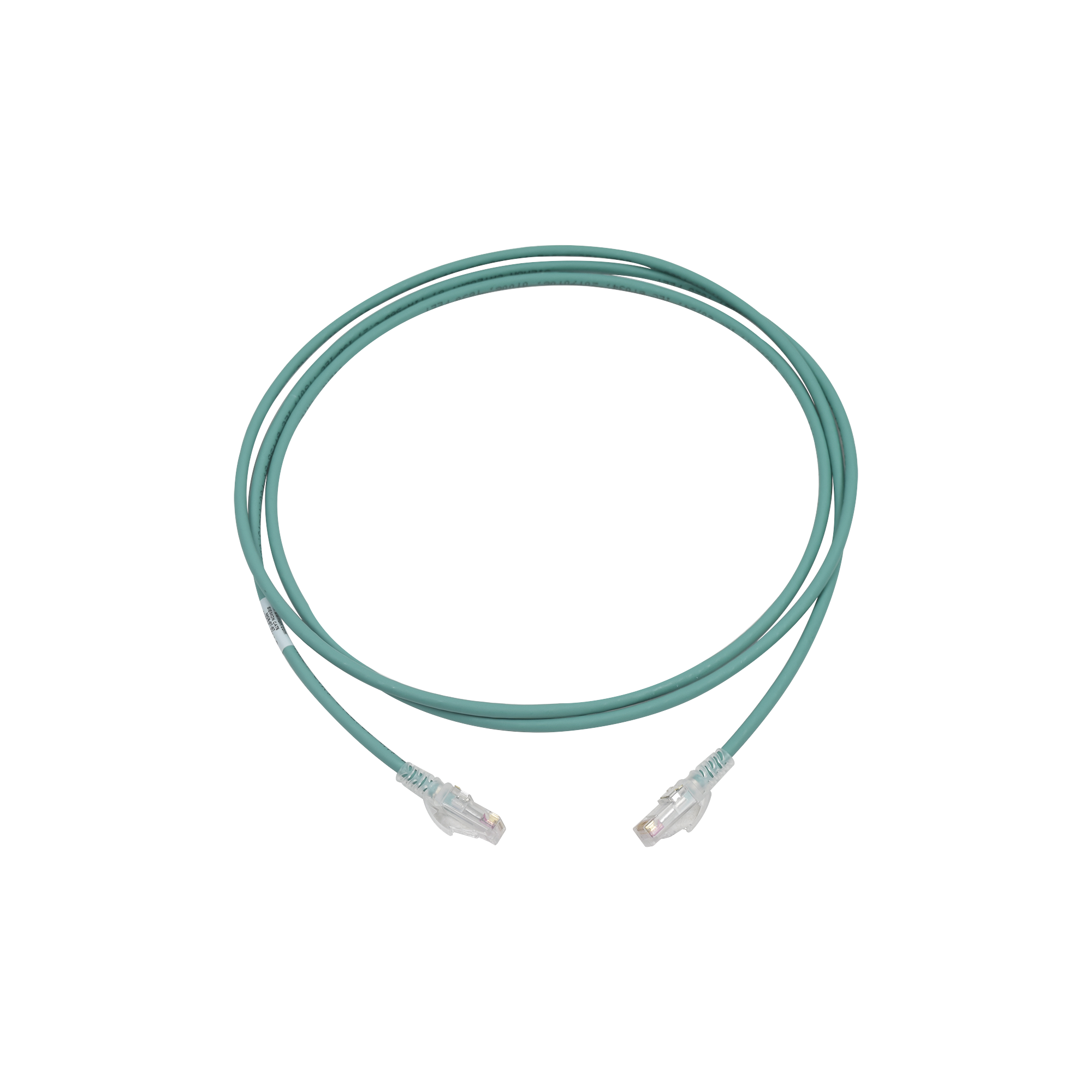 Patch Cord MC6 Modular Cat6 UTP, CM/LS0H, 7ft, Color Verde