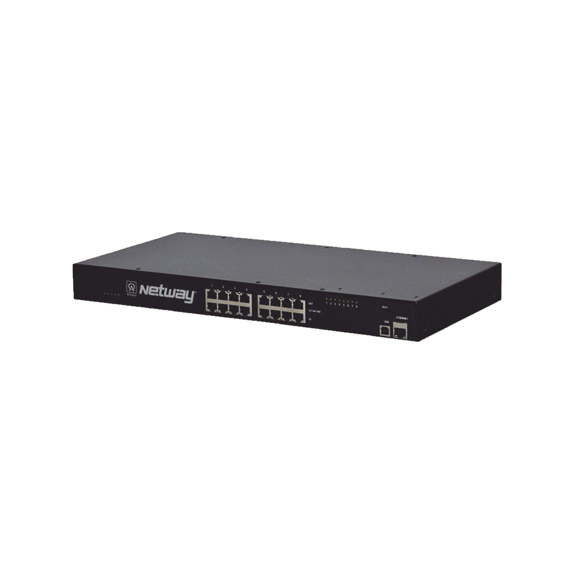 Switch Reforzado Ethernet de 4 puertos sobre fibra PoE+