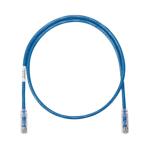 Cable de parcheo UTP Categoría 6, con plug modular en cada extremo - 1 ft (30.48 cm) - Azul