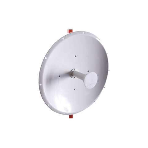 Antena Direccional de 2 ft, 4.9-6.2 GHz, Ganancia 30 dBi con SLANT de 45 ° y 90 °, Incluye Jumpers con conector N-Macho a RSMA, montaje incluido.