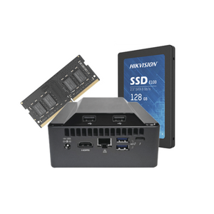 Kit Estación de Trabajo Básica / Core i3 / RAM 16GB / SSD 128GB