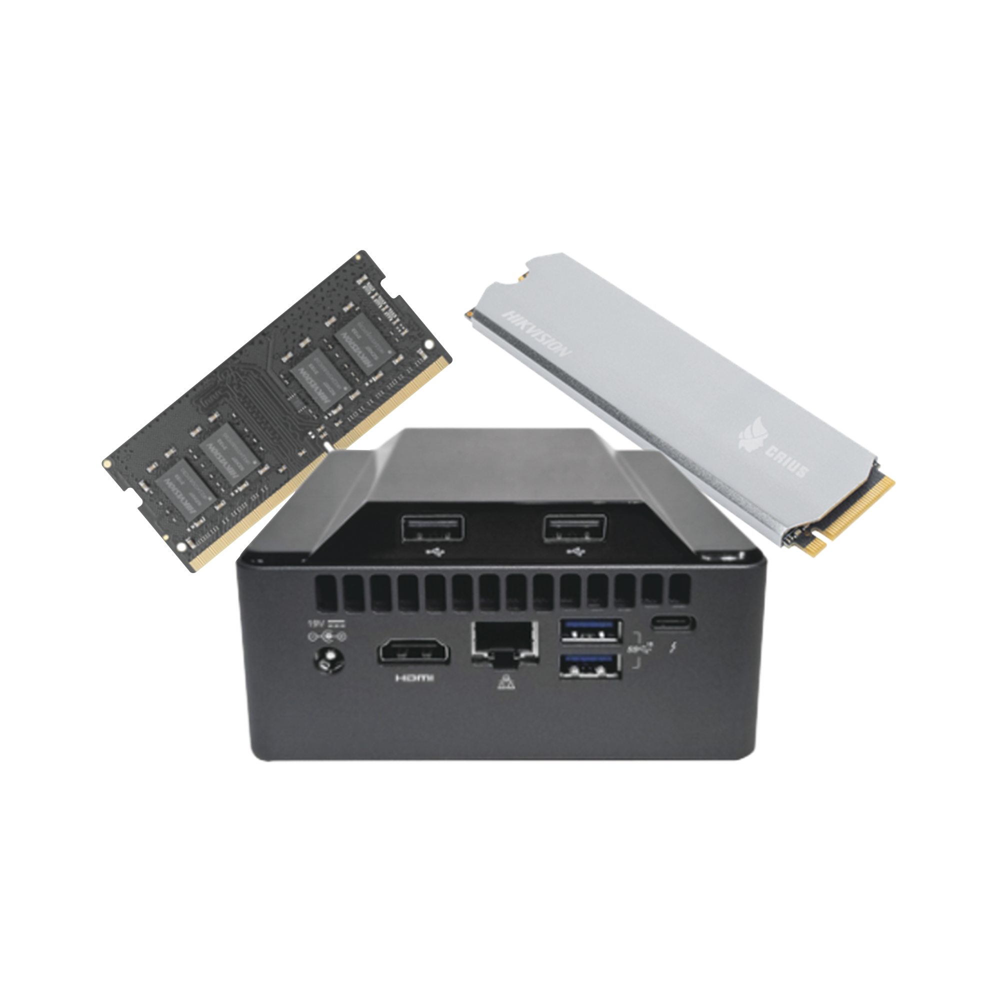 Kit Estación de Trabajo Básica / Core i3 / RAM 16GB / SSD 512GB