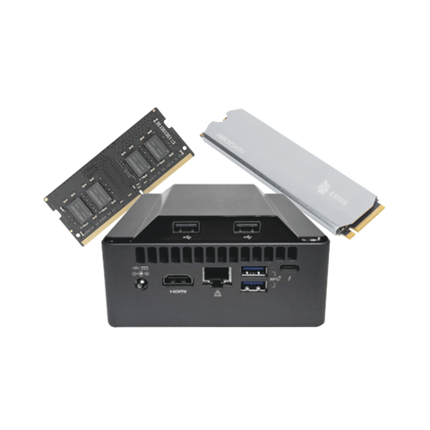 Kit Estación de Trabajo Básica / Core i3 / RAM 16GB / SSD 512GB