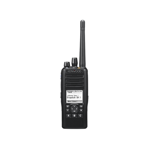 136-174 MHz, NXDN-DMR-Analógico, 6 W, Bluetooth, GPS, MicroSD, 1024 Canales, Incluye Batería, cargador, antena, y clip