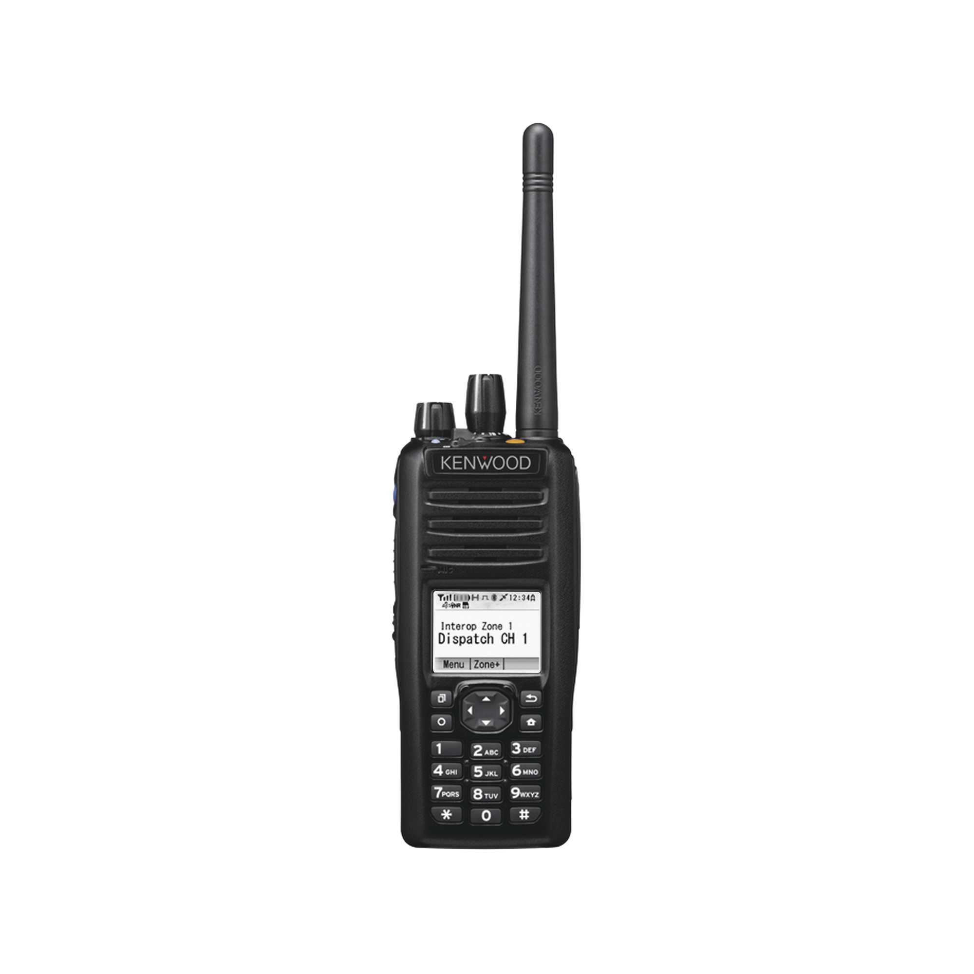 450-520 MHz, DTMF, NXDN-DMR-Analógico, 5 W, Bluetooth, GPS, MicroSD, 1024 Canales, Incluye Batería, cargador, antena, y clip