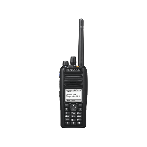 450-520 MHz, DTMF, NXDN-DMR-Analógico, 5 W, Bluetooth, GPS, MicroSD, 1024 Canales, Incluye Batería, cargador, antena, y clip