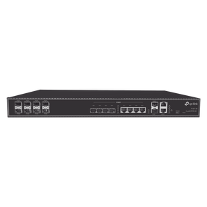 OLT de 8 puertos GPON, hasta 1024 ONUs, 4 puertos combo (RJ45 + SFP) Gigabit + 2 puertos SFP+ 10GbE, 2 fuentes AC (incluidas)