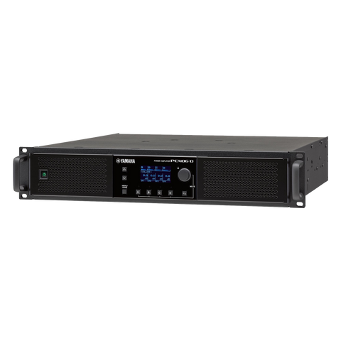 Amplificador de Audio de Alta Potencia | 4 x 600w |  Baja Impedancia | 70/100V | DSP Integrado | Interfaz Dante