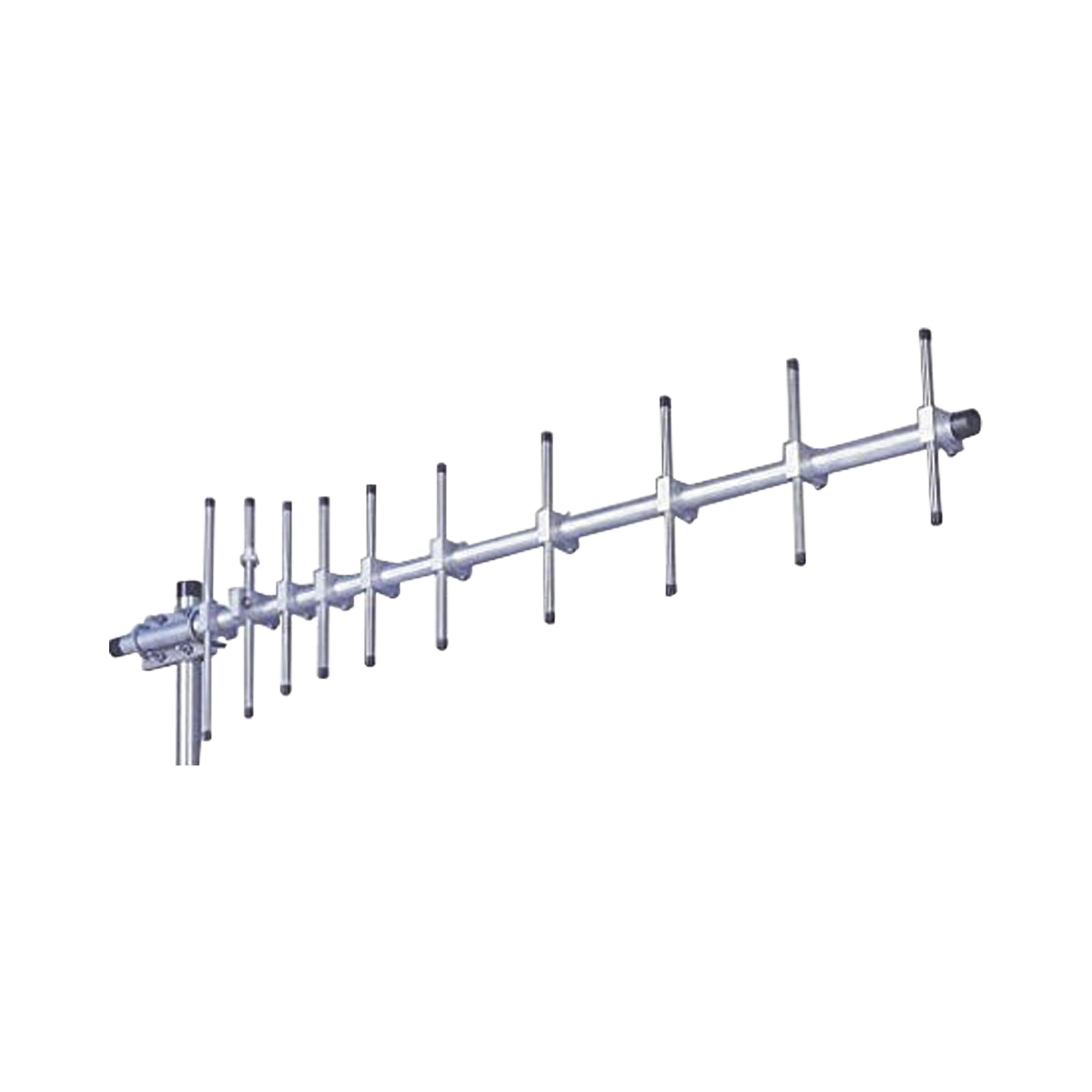 Antena Base, Direccional, Rango de Frecuencia 450-470 MHz. (Yagi 10 elementos).