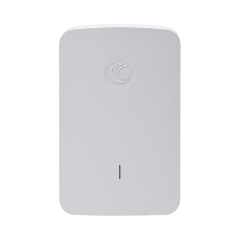 Access Point WiFi cnPilot e430H Indoor Wall Plate, doble banda, Wave 2, antena beamforming, 4 puertos de salida (1x PoE Gigabit y 3x Ethernet Gigabit)