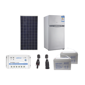 Kit de energía solar para refrigerador de 105 L de aplicaciones aisladas de la red eléctrica