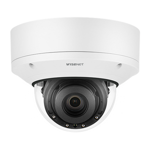 Cámara Domo 4K con IA / Lente Motorizado de 4.5 a 10mm / P-Iris, WDR 120dB / Ranura SD / Protección IP52 e IK10