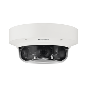 Cámara IP Multisensor 6MP ( 3 Sensores de 2MP) WDR 150 DB, Lente Motorizado 3 - 6 MM /  HPOE / IP66 / IK10 / NEMA 4X