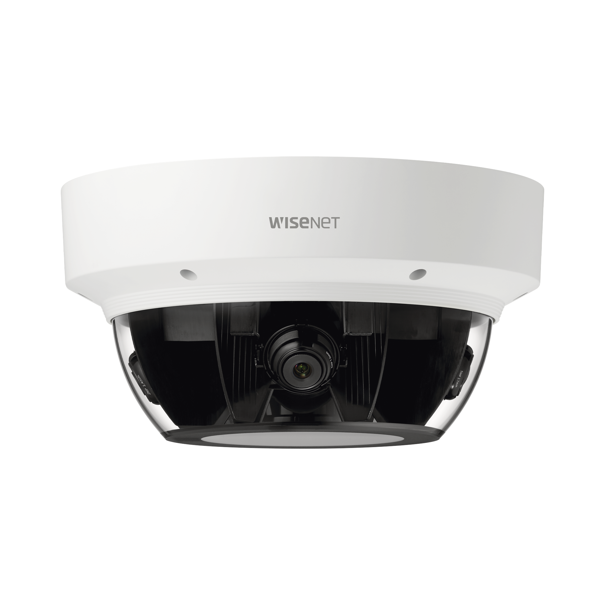 Cámara IP Multisensor 8 - 20 MP (4 sensores de 2 o 5 MP) lentes intercambiables / Hasta 4 tarjetas SD de 256 GB / WDR de hasta 150dB / IP66 / IK10