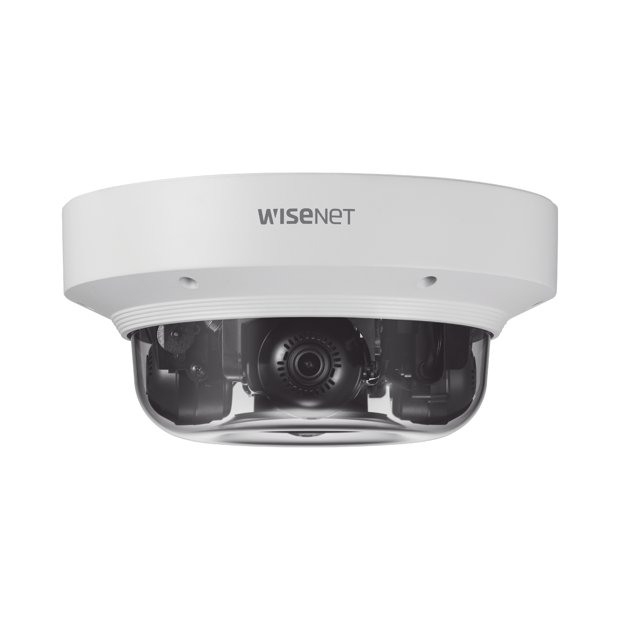 Cámara IP Multisensor 8MP ( 4 Sensores de 2MP) WDR 120 DB, Lente Motorizado 3 - 6 MM /  HPOE / IP66 / IK10 / NEMA 4X