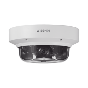 Cámara IP Multisensor 8MP ( 4 Sensores de 2MP) WDR 120 DB, Lente Motorizado 3 - 6 MM /  HPOE / IP66 / IK10 / NEMA 4X