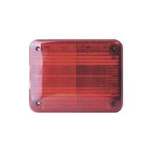 Luz de advertencia Quadraflare LED, Flasher Integrado y Mica de color Rojo