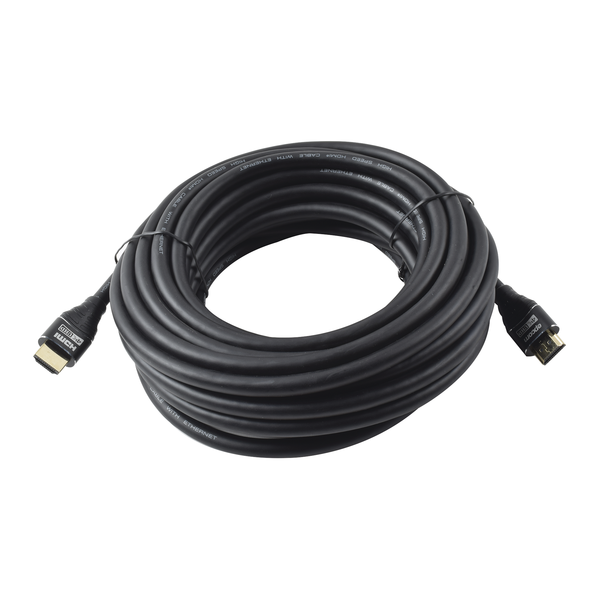 Cable HDMI Ultra-Resistente Redondo de 10m ( 32.8 ft ) Optimizado para Resolución 4K ULTRA HD