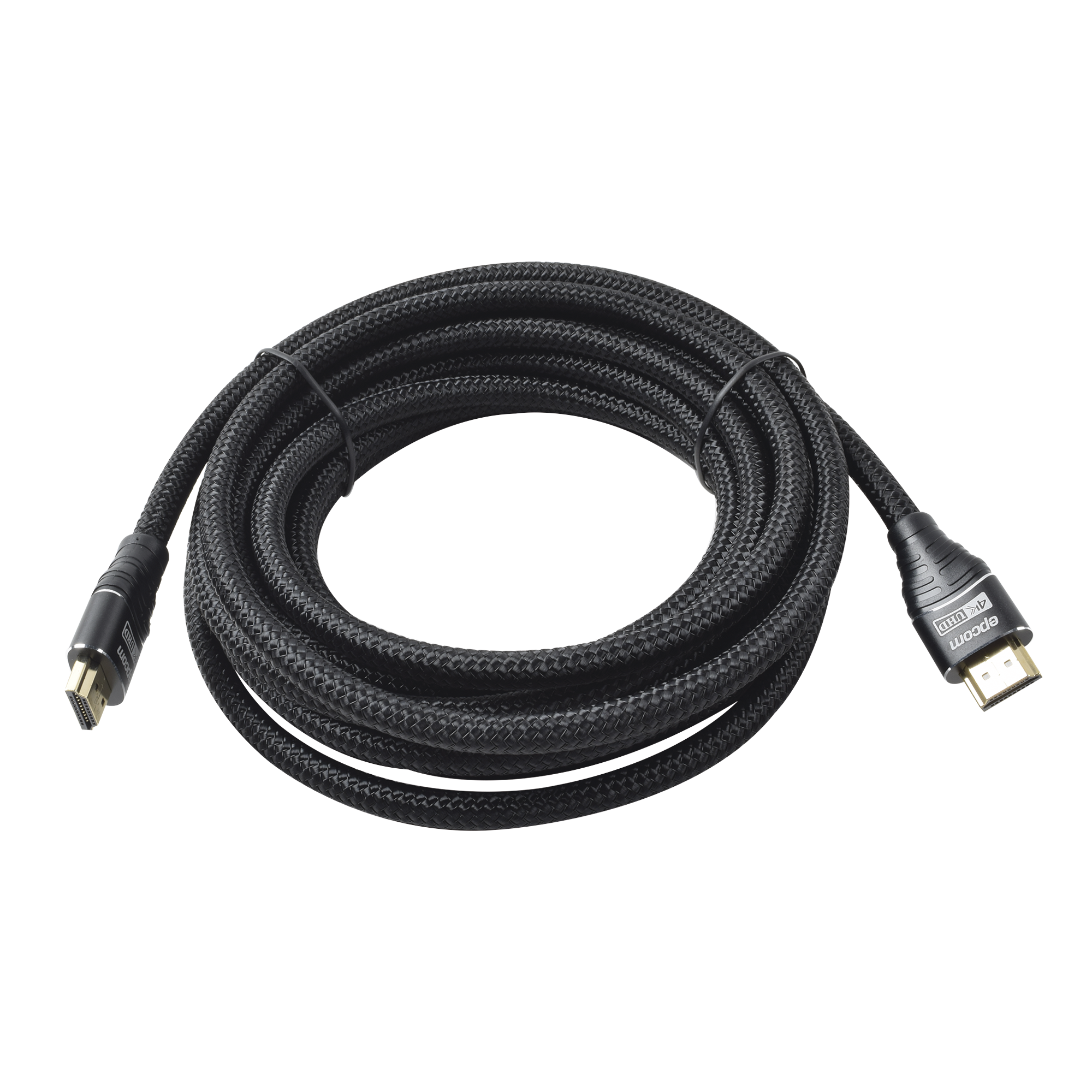 Cable HDMI Ultra-Resistente Redondo de 5m (16.4 ft) Optimizado para Resolución 4K ULTRA HD