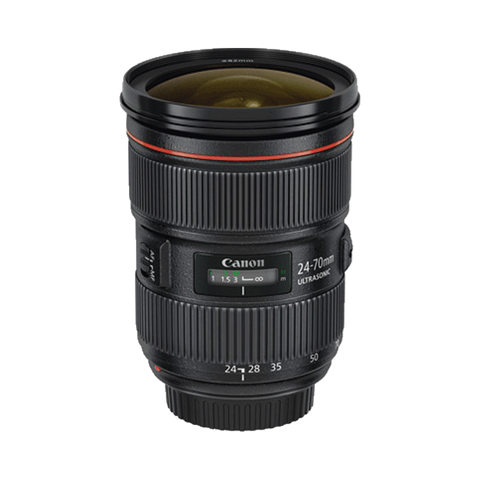 Lente Canon 24 - 70mm f2.8 / 8K / Auto-Iris / Compatible con Cámaras TNB-9000