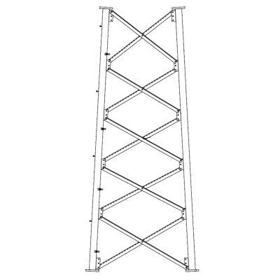 Sección 6 Base para Torre Autosoportada línea SSV (Código de Fábrica: 6N62)