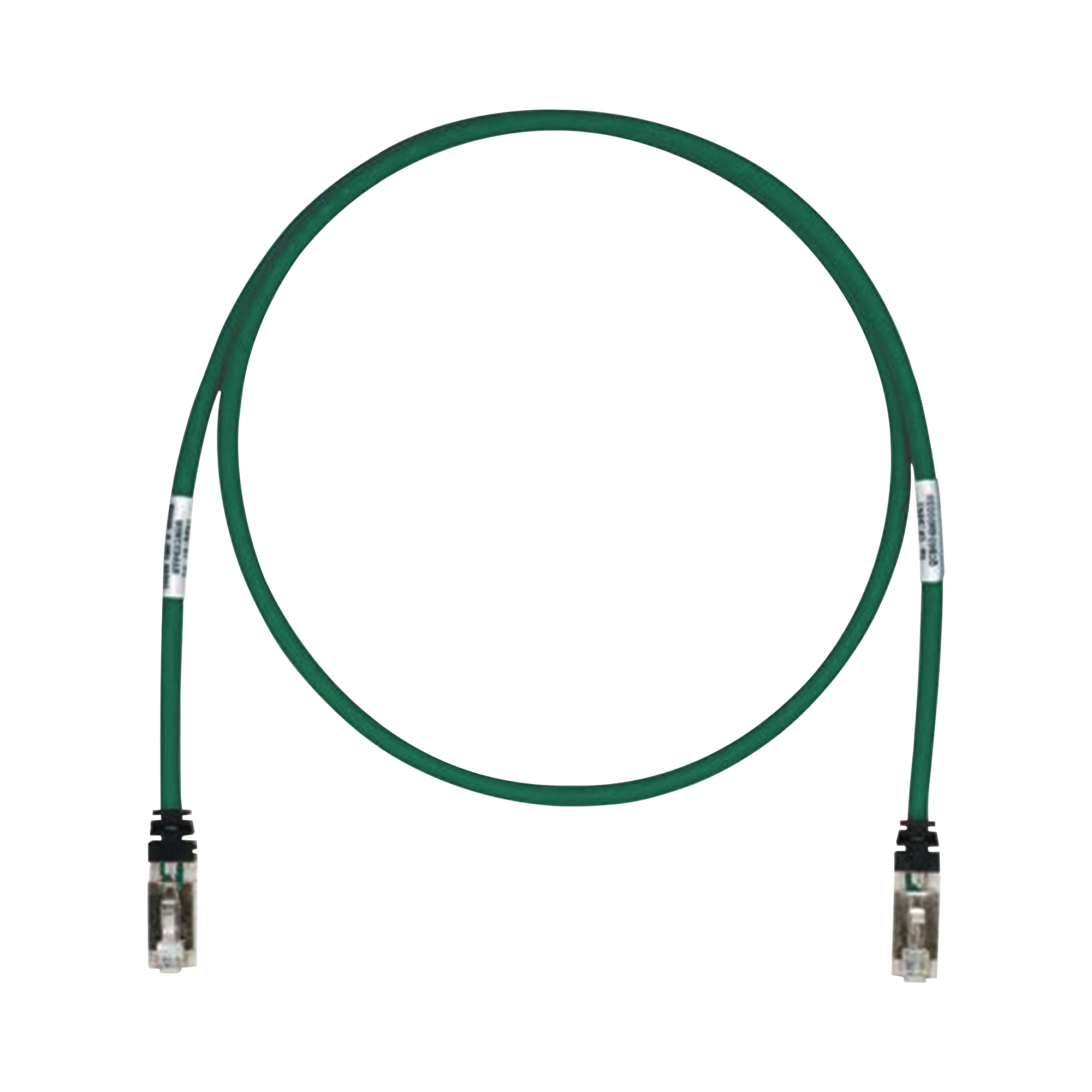 Patch Cord Cat6A, Blindado S/FTP, CM/LS0H, 10ft, Color Verde