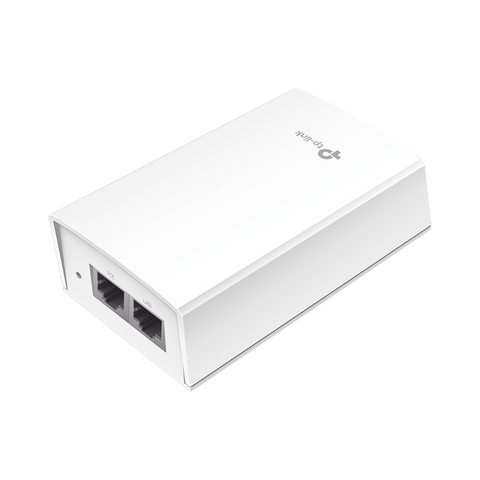 Inyector PoE pasivo de 48V,  2 puerto 10/100/1000 Mbps, plug-and-play