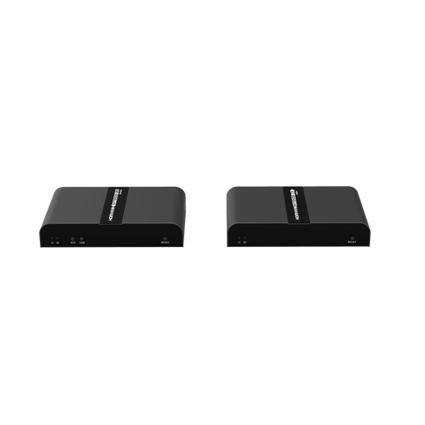 Kit extensor KVM (HDMI y USB 2.0) hasta 100 metros / Resolución 4K @ 60 Hz / Cat 6/6A/7 / CERO LATENCIA / Salida Loop / Soporta Switch Gigabit para control KVM múltiple / Soporta hasta 253