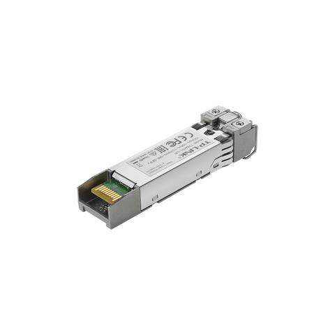 Transceptor mini-GBIC LR-SFP+ duplex Monomodo 10 G base, Distancia hasta 10 Km, conector LC