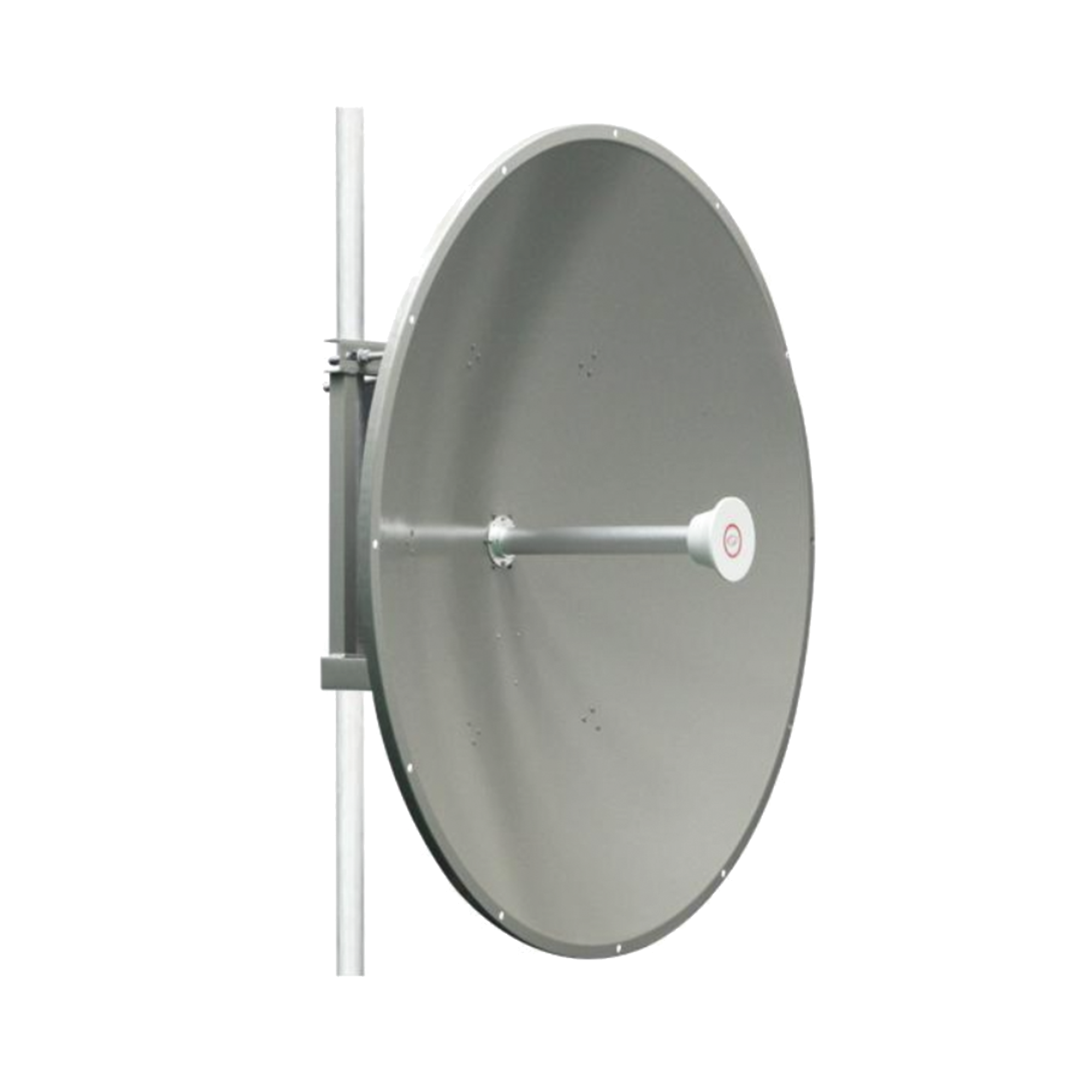 Antena direccional de 4 ft, 5.1 a 7.1 GHz, Ganancia 36 dBi, Conectores SMA, Polarización doble, incluye montaje para torre o mástil