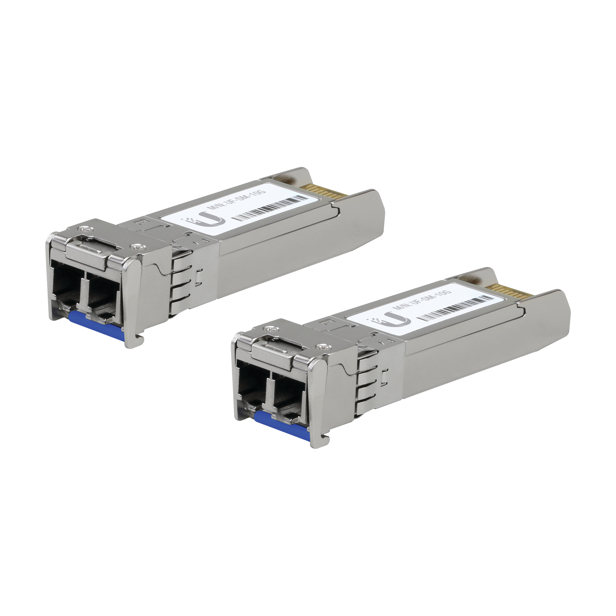 UFiber Módulo SFP+ 10G, transceptor MiniGibic MonoModo 10 Gbps, distancia 10 km, conectores LC, paquete de 2 piezas