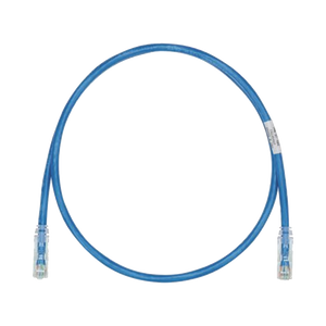 Cable de Parcheo TX6, UTP Cat6, 24 AWG, CM, Color Azul, 10 Metros