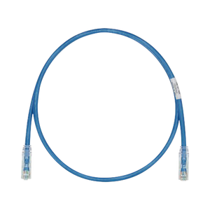 Cable de Parcheo TX6, UTP Cat6, 24 AWG, CM, Color Azul, 3 ft.