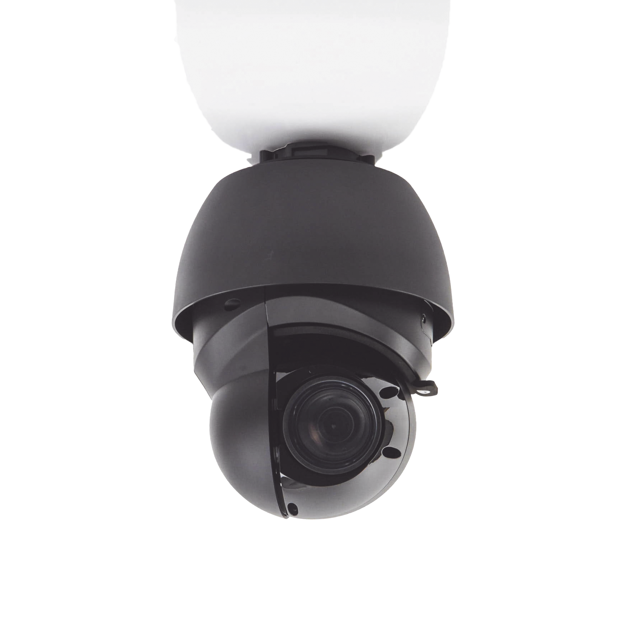 UniFi Protect G4 PTZ cámara de giro, inclinación y zoom de alto rendimiento con transmisión de video 4K, 24 FPS, zoom óptico 22x y visión nocturna LED IR adaptativa.